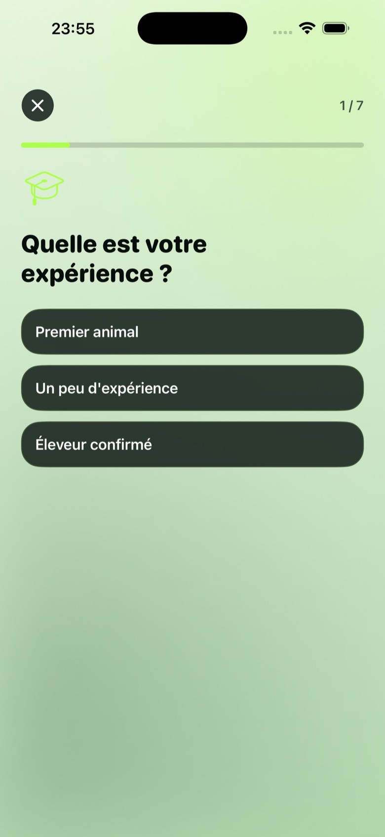 Quiz TerraTrack pour préparer une adoption.